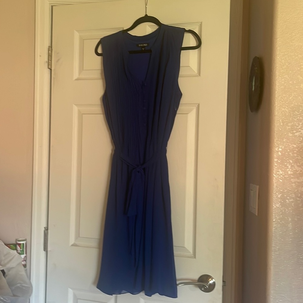 Beautiful Roz & Ali cobalt blue Sleeveless lined woman’s dress
